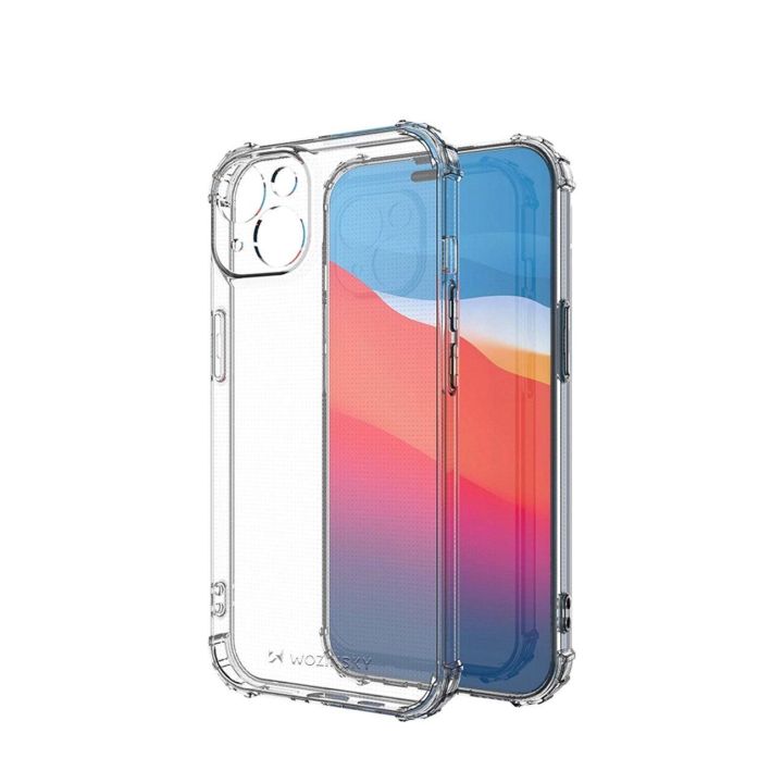 Anti Shock dėklas iPhone 14 Plus , šarvuotas, skaidrus