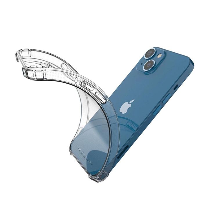 Anti Shock dėklas iPhone 14 Plus , šarvuotas, skaidrus
