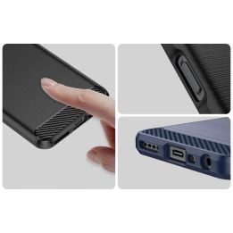 dėklas Realme 10 5G / Realme 9i 5G lanksčiam silikoniniam angliniam dėklui, juodos spalvos