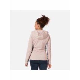 Moteriška softshell striukė su gobtuvu Rossignol Softshell Hoodie, rožinė