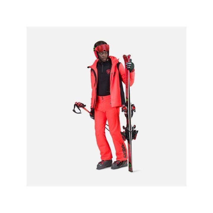 Vyriški baziniai marškinėliai Rossignol New Hero Classique, juodi