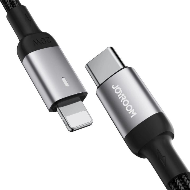 USB C - Lightning 20W A10 serijos 1,2 m ilgio kabelis (S-CL020A10)