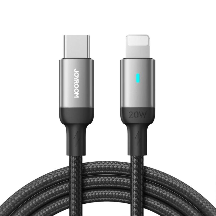 USB C - Lightning 20W A10 serijos 1,2 m ilgio kabelis (S-CL020A10)