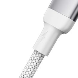 USB kabelis - Lightning 2.4A A10 Series 1,2 m ilgio baltas (S-UL012A10)