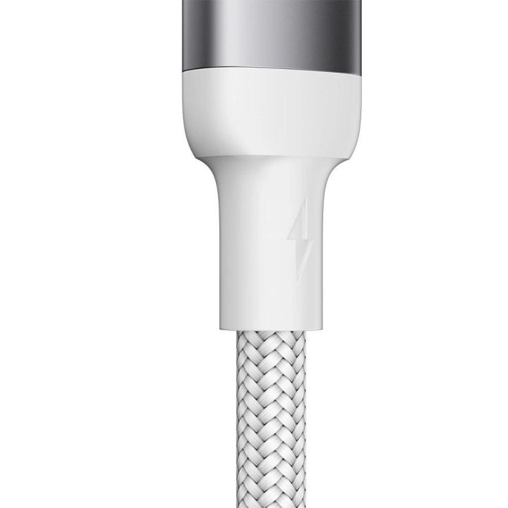 USB kabelis - Lightning 2.4A A10 Series 1,2 m ilgio baltas (S-UL012A10)