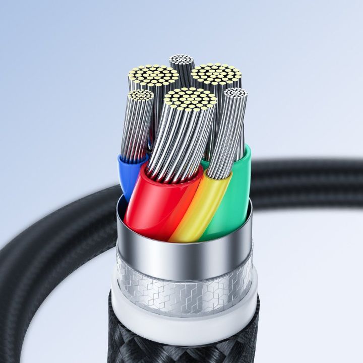 USB C - Lightning 20 W Surpass serijos kabelis greitam įkrovimui ir duomenų perdavimui 1,2 m juodas (S-CL020A11)