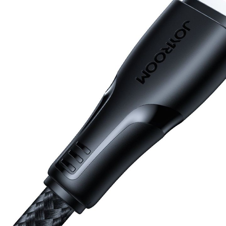 USB C - Lightning 20 W Surpass serijos kabelis greitam įkrovimui ir duomenų perdavimui 1,2 m juodas (S-CL020A11)