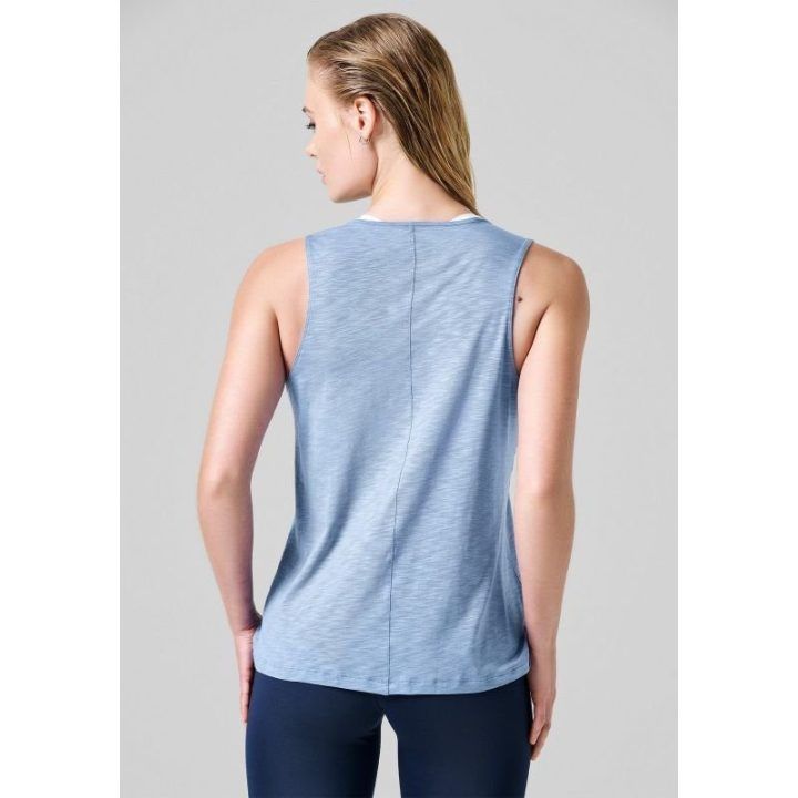 Laisvo kirpimo marškinėliai CASALL Soft Texture Tank, mėlyni