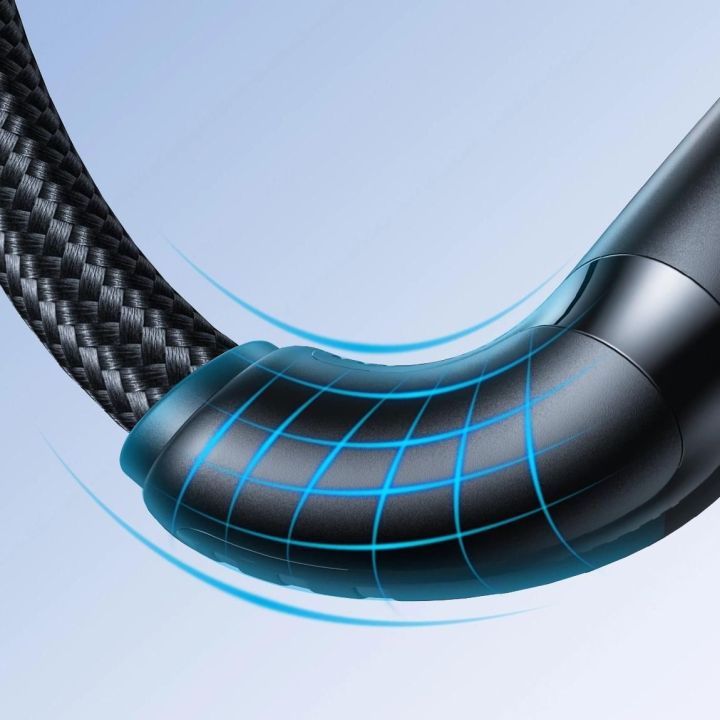 USB C - Lightning 20 W Surpass serijos kabelis greitam įkrovimui ir duomenų perdavimui 0,25 m juodas (S-CL020A11)