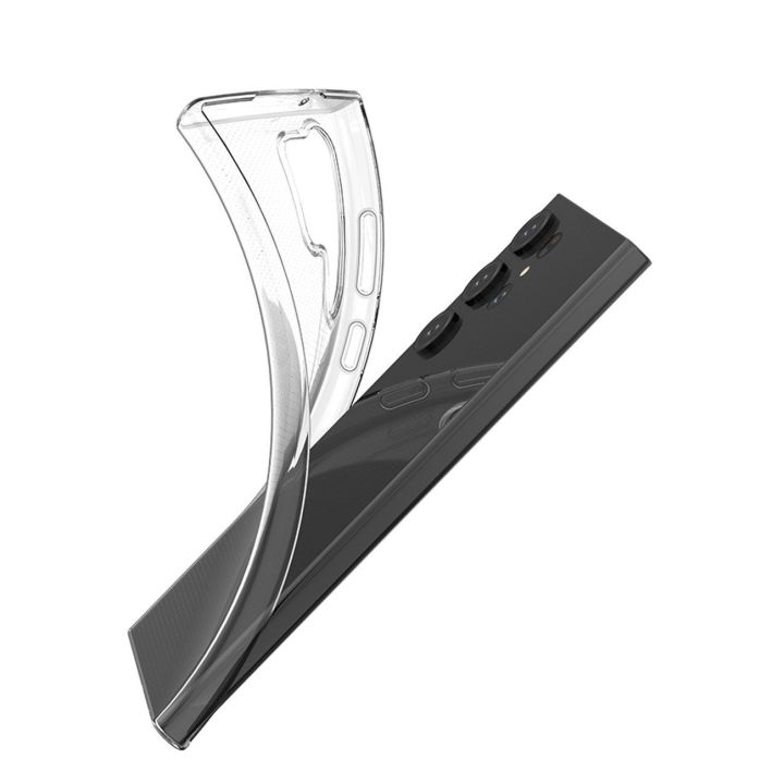 Itin skaidrus 0,5 mm Samsung Galaxy S23 itin plonas permatomas dėklas
