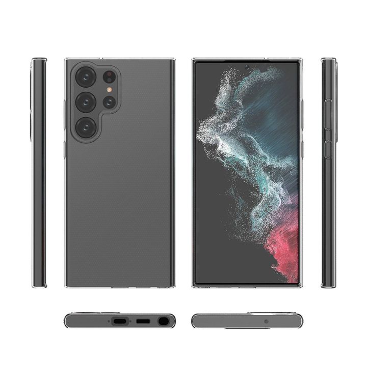 Itin skaidrus 0,5 mm Samsung Galaxy S23 itin plonas permatomas dėklas