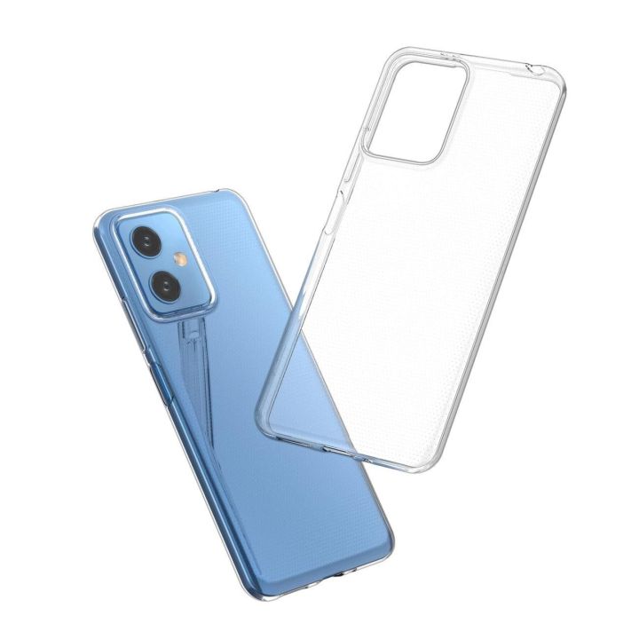 Itin skaidrus 0,5 mm korpusas Xiaomi Poco X5 5G / Redmi Note 12 5G plonas korpusas skaidrus
