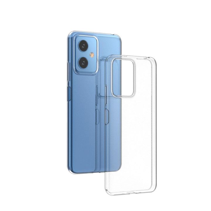 Itin skaidrus 0,5 mm korpusas Xiaomi Poco X5 5G / Redmi Note 12 5G plonas korpusas skaidrus