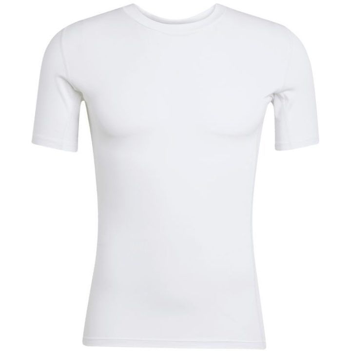Vyriški kompresiniai marškinėliai adidas Techfit, balti