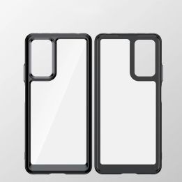 Outer Space dėklas Xiaomi Poco X5 5G / Redmi Note 12 5G dėklas su lanksčiu rėmeliu, juodas