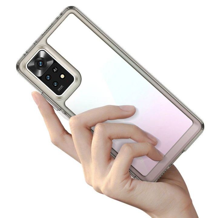 Outer Space dėklas Xiaomi Poco X5 5G / Redmi Note 12 5G dėklas su lanksčiu rėmeliu, mėlynos spalvos