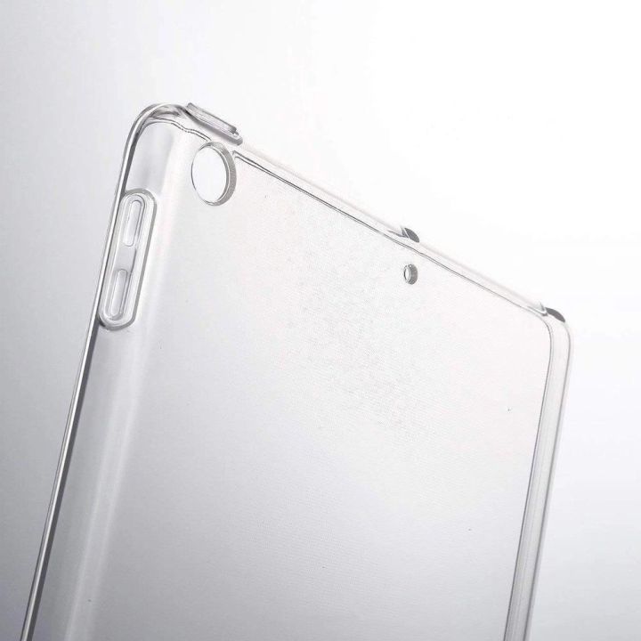 Plonas dėklas Xiaomi Pad 5 Pro 12,4 lankstus silikoninis dėklas, skaidrus