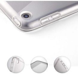 Plonas dėklas Xiaomi Pad 5 Pro / Pad 5 lankstus silikoninis dėklas skaidrus