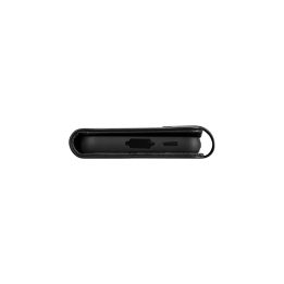 ICarer Piniginės dėklas Samsung Galaxy S23+ odinis piniginės dėklas juodas