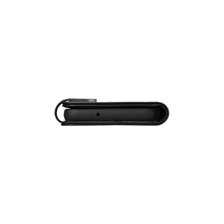 ICarer Piniginės dėklas Samsung Galaxy S23+ odinis piniginės dėklas juodas