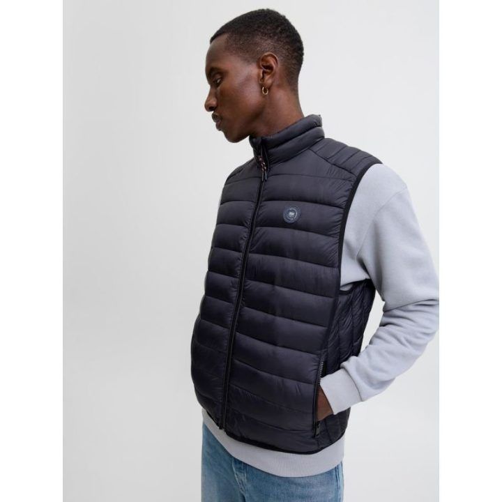 Vyriška liemenė su užtrauktuku Jack&Jones, juoda