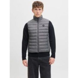 Vyriška liemenė su stačia apykakle Jack&Jones JJEBRADLEY, pilka