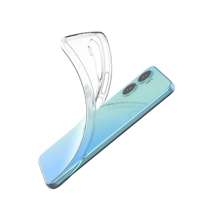 Ultra Clear 0,5 mm korpusas, skirtas Vivo Y16 / Vivo Y02s , plonas, skaidrus
