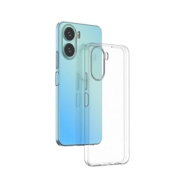Ultra Clear 0,5 mm korpusas, skirtas Vivo Y16 / Vivo Y02s , plonas, skaidrus