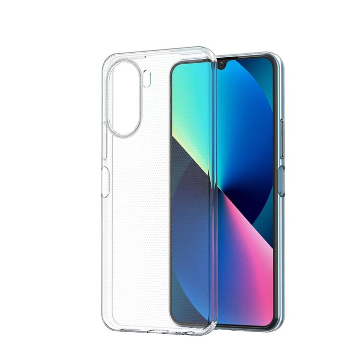 Ultra Clear 0,5 mm korpusas, skirtas Vivo Y16 / Vivo Y02s , plonas, skaidrus