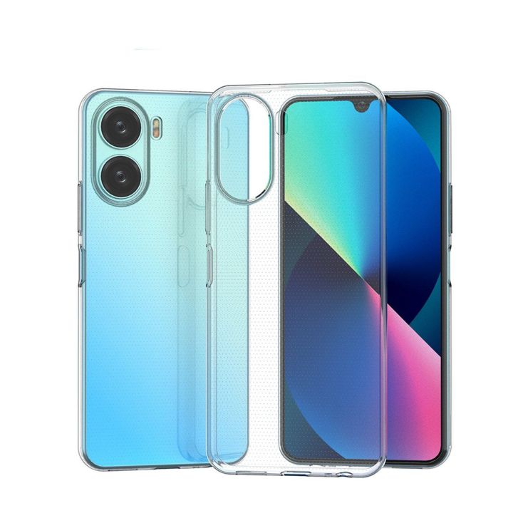 Ultra Clear 0,5 mm korpusas, skirtas Vivo Y16 / Vivo Y02s , plonas, skaidrus