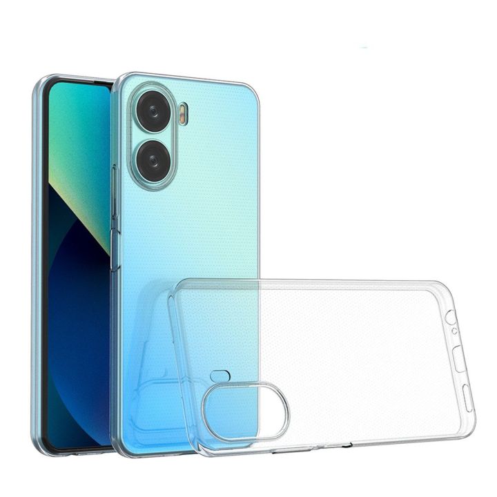 Ultra Clear 0,5 mm korpusas, skirtas Vivo Y16 / Vivo Y02s , plonas, skaidrus