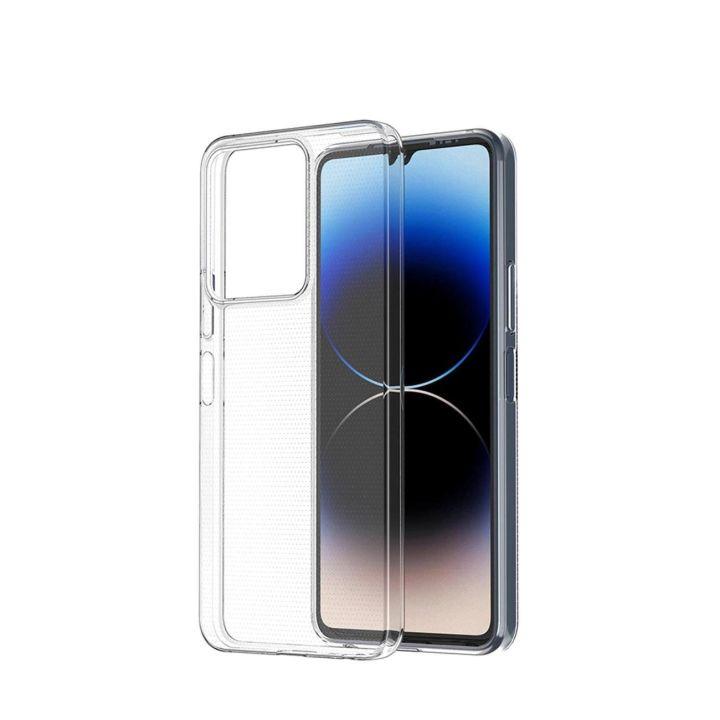 Itin skaidrus 0,5 mm korpusas Vivo Y35 / Vivo Y22 / Vivo Y22s plonas korpusas skaidrus