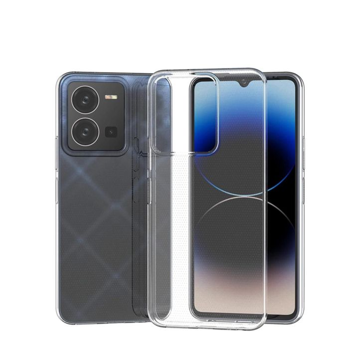 Itin skaidrus 0,5 mm korpusas Vivo Y35 / Vivo Y22 / Vivo Y22s plonas korpusas skaidrus