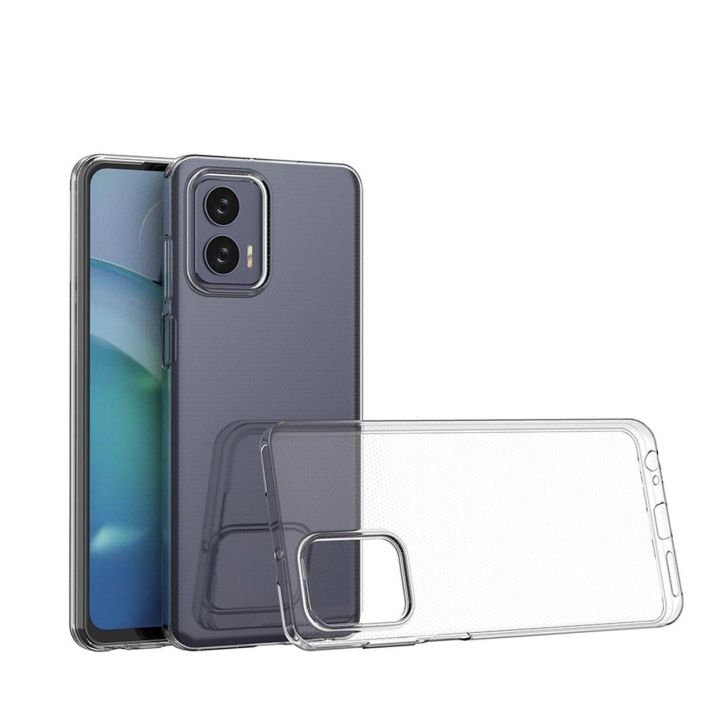 Itin skaidrus 0,5 mm korpusas, skirtas Motorola Moto G73 5G plonas korpusas, skaidrus