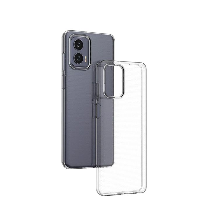 Itin skaidrus 0,5 mm korpusas, skirtas Motorola Moto G73 5G plonas korpusas, skaidrus