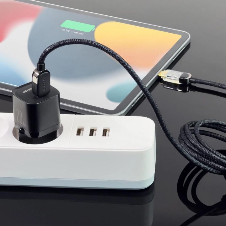 Mini USB C 20W įkroviklis PD JR-TCF02 - juodas