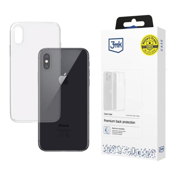 Apple iPhone X - permatomas dėklas