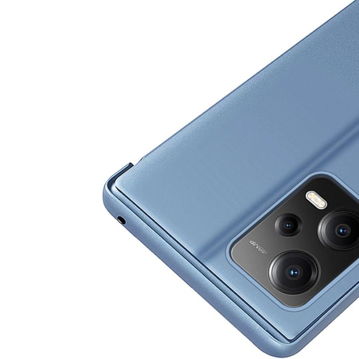 Clear View dėklas, skirtas Xiaomi Redmi Note 12 5G / Poco X5 5G apverčiamam dangteliui, juodas