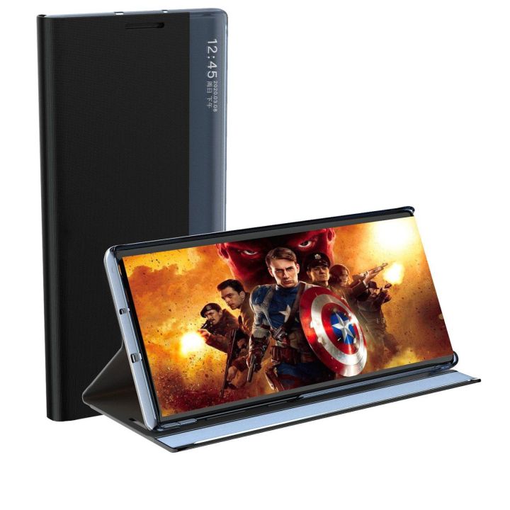 Naujas miego dėklas Xiaomi Redmi Note 12 5G / Poco X5 5G flip cover stand black