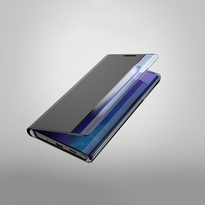Naujas miego dėklas Xiaomi Redmi Note 12 5G / Poco X5 5G flip cover stand black