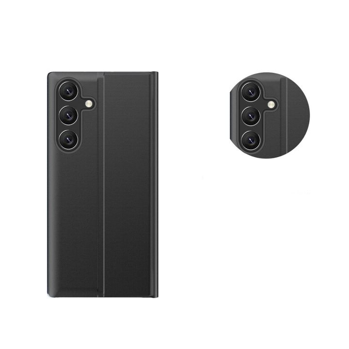 Naujas miego dėklas Xiaomi Redmi Note 12 5G / Poco X5 5G flip cover stand black