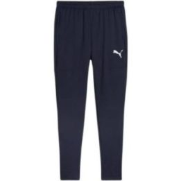 Vyriškos kelnės Puma Team Goal Slim Training, tamsiai mėlynos