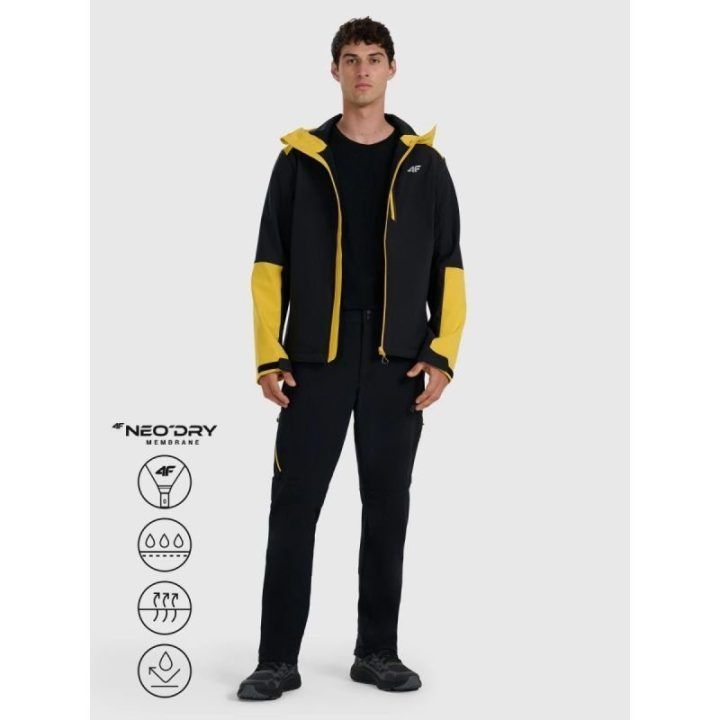 Vyriška vėjui atspari softshell striukė 4F 4FNeoDry 8000/5000