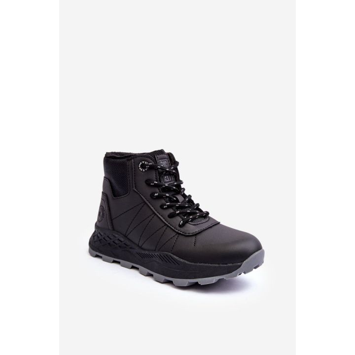 Vaikiški šilti trekingo batai Black Big Star MM374203
