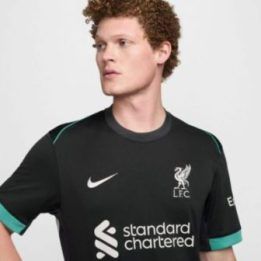 Futbolo marškinėliai Nike Liverpool FC Stadium Away 2024/25