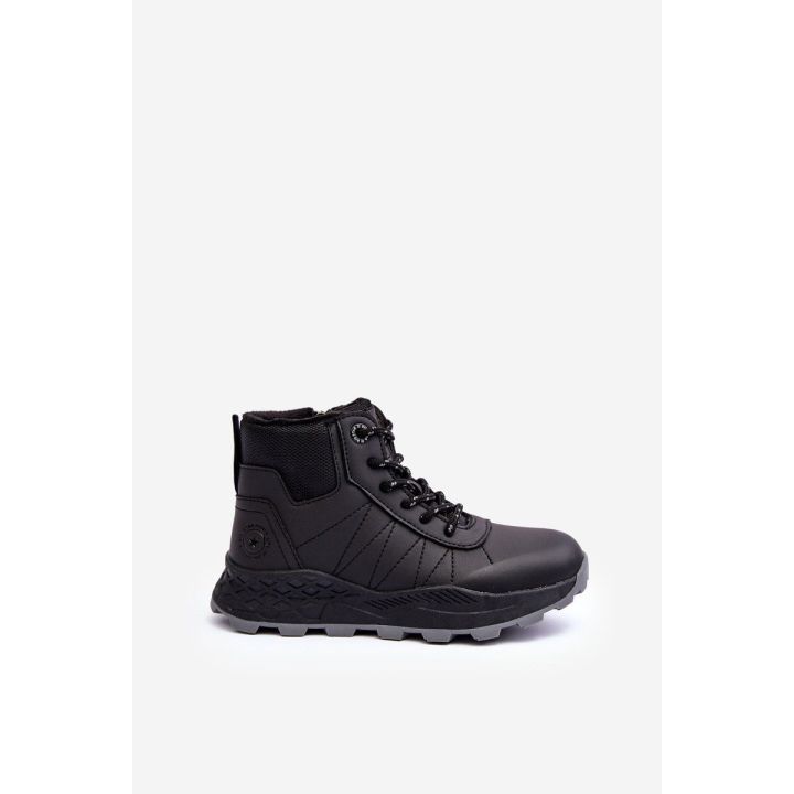 Vaikiški šilti trekingo batai Black Big Star MM374203