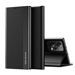 Sleep Case Pro dėklas, skirtas Xiaomi Redmi Note 12 5G / Poco X5 5G su atlenkiamu dangteliu, juodos spalvos