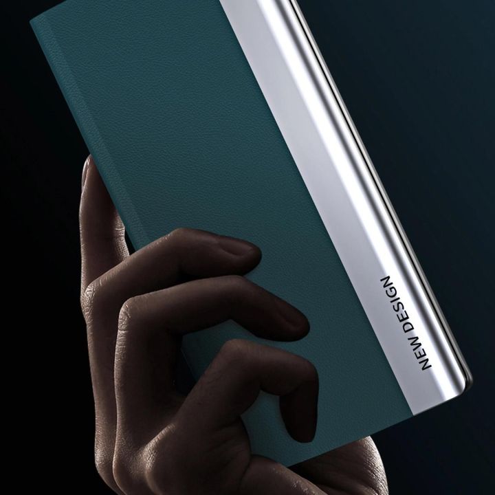 Sleep Case Pro dėklas, skirtas Xiaomi Redmi Note 12 5G / Poco X5 5G su atlenkiamu dangteliu, juodos spalvos