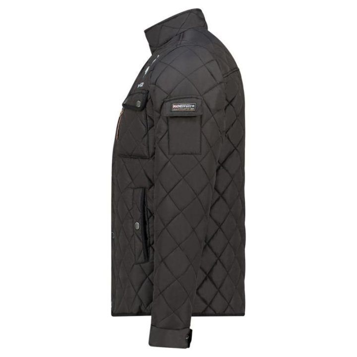 Vyriška striukė Geographical Norway Belificio, juoda