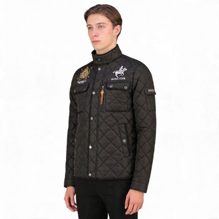Vyriška striukė Geographical Norway Belificio, juoda